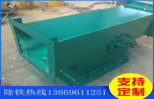 管道除鐵器，上海管道除鐵器型號_上海管道除鐵器型號廠家應用安裝示意圖型12000高斯_可定制工作原理