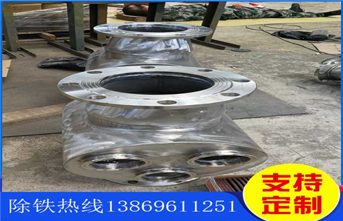 管道除鐵器，黑龍江管道除鐵器設(shè)備廠家_黑龍江管道除鐵器設(shè)備廠家參數(shù)生產(chǎn)安裝示意圖型12000高斯_工作原理
