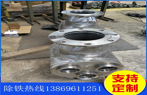管道除鐵器，吉林管道式除鐵器廠家_遠力吉林管道式除鐵器廠家廠家安裝說明書12000高斯 可定制工作原理_安裝示意圖 